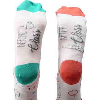 Before & After Class S/M Unisex Cotton Blend Sock