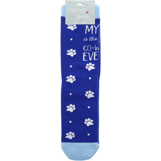 Cat S/M Unisex Cotton Blend Sock