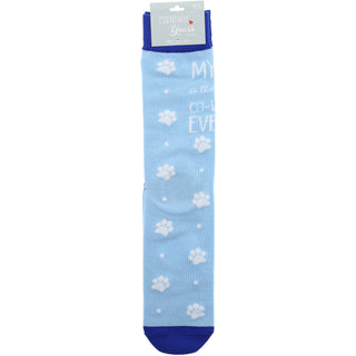 Dog S/M Unisex Cotton Blend Sock