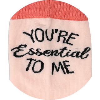 Essential S/M Unisex Cotton Blend Sock
