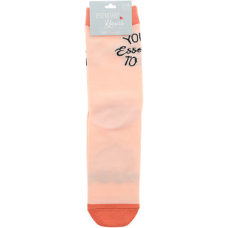 Essential S/M Unisex Cotton Blend Sock