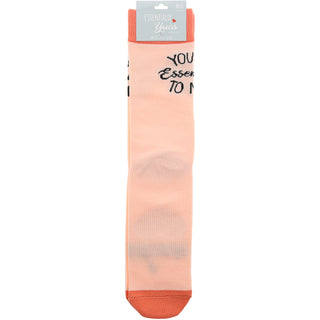Essential S/M Unisex Cotton Blend Sock