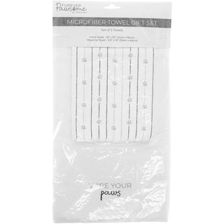 Paws Hand & Fingertip Towel Gift Set