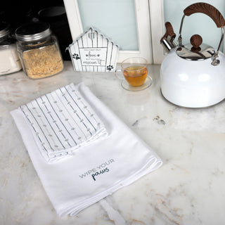 Paws Hand & Fingertip Towel Gift Set