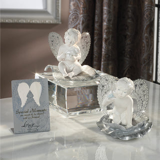 Special Moments 3.5" Cherub Holding Bunny
