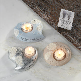 Kindness and Love 4.75" Heart Tealight Holder