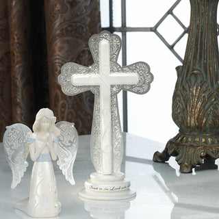 Trust in the Lord 7.5" Self-Standing Cross