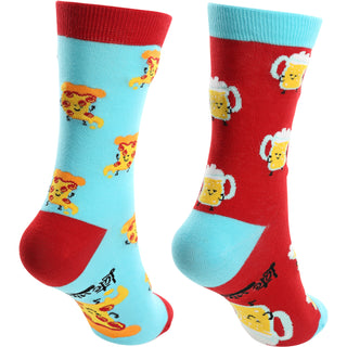Beer and Pizza M/L Unisex Sock