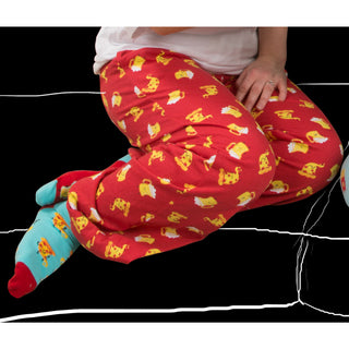 Beer and Pizza M/L Unisex Sock