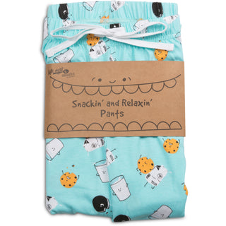 Cookies and Milk XS Light Blue Unisex Lounge Pants