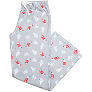 Ice Cream and Whipped Cream XS Gray Unisex Lounge Pants