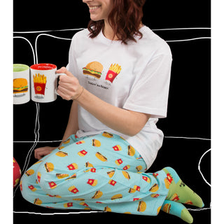 Cheeseburger and Fries S Unisex T-Shirt