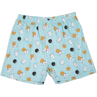 Milk and Cookies XS Light Blue Unisex Boxers