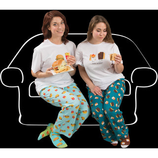 S'mores XS Teal Unisex Lounge Pants