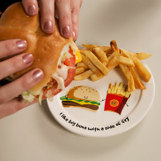 Big Buns 7" Appetizer Plates (Set of 2)