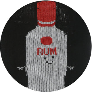 Having Rum Knitted Bottle Sock