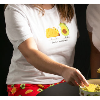 Taco and Avocado S Unisex T-Shirt