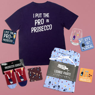 Prosecco & Raspberries S/M Unisex Socks