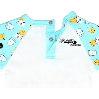 Smart Cookie 6-12 Months Light Blue Bodysuit & Pants Set