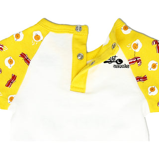 Sunny-Side Up 6-12 Months Yellow Bodysuit & Pants Set