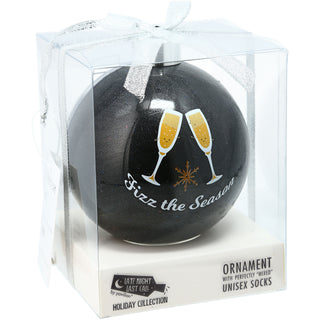 Fizz the Season 4" Ornament with Unisex Holiday Socks