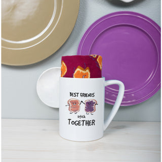 Stick Together 18 oz Mug and Sock Set