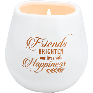 Friends 8 oz - 100% Soy Wax Candle Scent: Serenity
