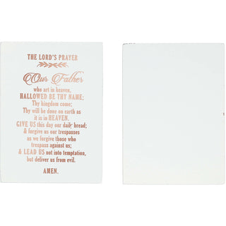 The Lord 6.5" x 5" Prayer Box with Photo Frame (Holds 2.25" x 3.25" Photo)