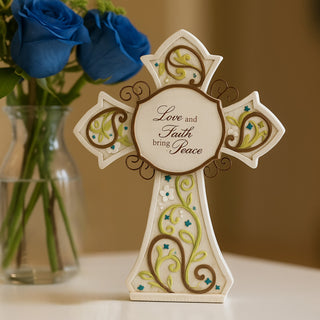 Love 7.5" Self-Standing Cross
