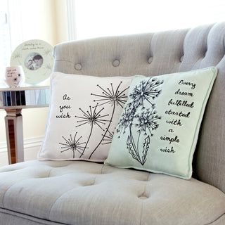 Dream 12" Micro Suede Pillow