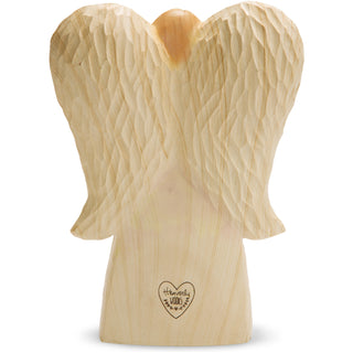 Bless this Home 9" Angel with Birdhouse