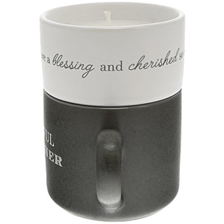 Godmother Stacking Mug and Candle Set 100% Soy Wax Scent: Tranquility
