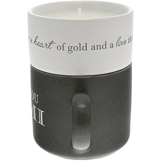 Mimi Stacking Mug and Candle Set 100% Soy Wax Scent: Tranquility