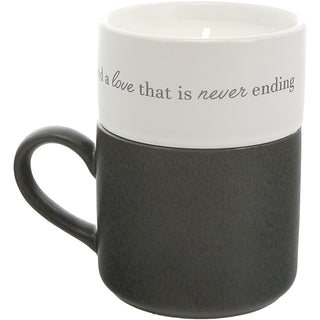 Mimi Stacking Mug and Candle Set 100% Soy Wax Scent: Tranquility