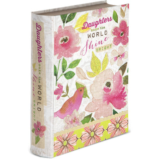 Daughter 6.5" x 2" x 8.5" Musical Book Box