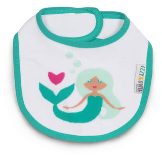 Seafoam Mermaid Baby Bib