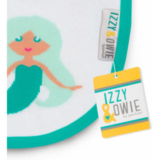 Seafoam Mermaid Baby Bib