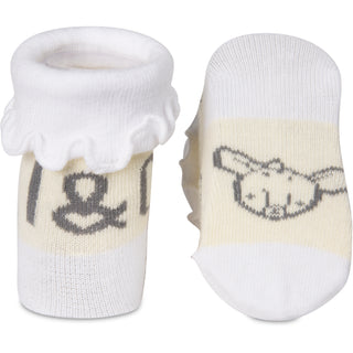 Soft Yellow Deer 0-3 Months Socks