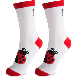 Lady Bug S/M Unisex Socks