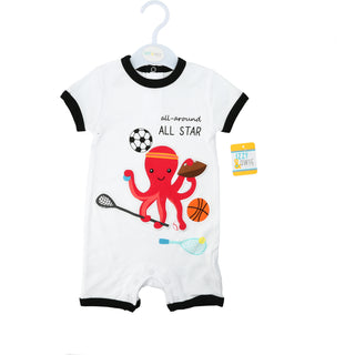 Octopus All Star 6-12 Months Romper