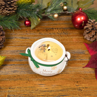 Merry Christmas 9 oz - 100% Soy Wax Reveal Candle Scent: Winter Snow