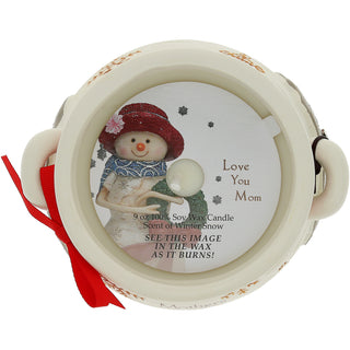 Mothers 9 oz - 100% Soy Wax Reveal Candle Scent: Winter Snow