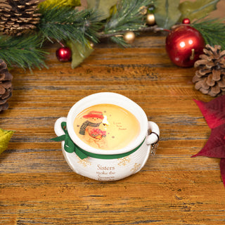 Sisters 9 oz - 100% Soy Wax Reveal Candle Scent: Winter Snow