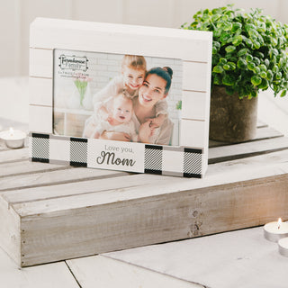 Mom 9" x 7.25" Frame (Holds 7" x 5" Photo)