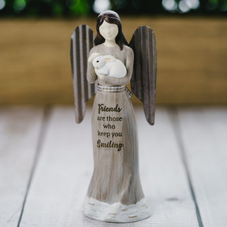 Friends 6" Angel Holding Bunny