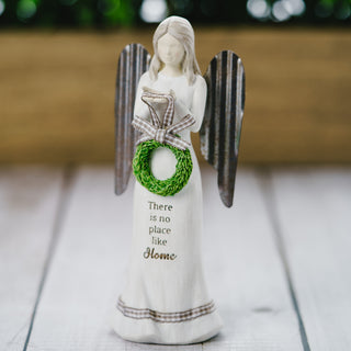 Home 6" Angel Holding Wreath