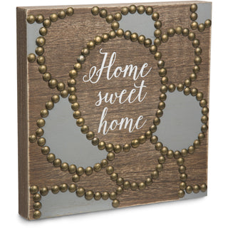 Home 8" Plaque