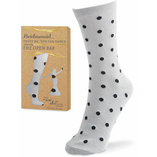 Open Bar Purple - Ladies Cotton Blend Sock