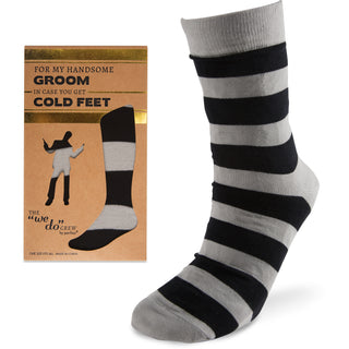 Groom Black - Men's Cotton Blend Sock