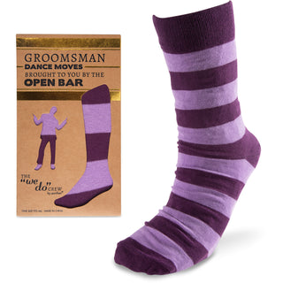 Open Bar Purple - Men's Cotton Blend Sock